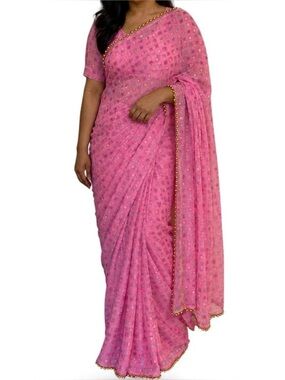 Womens Bollywood/Pakistani saree stiched blouse